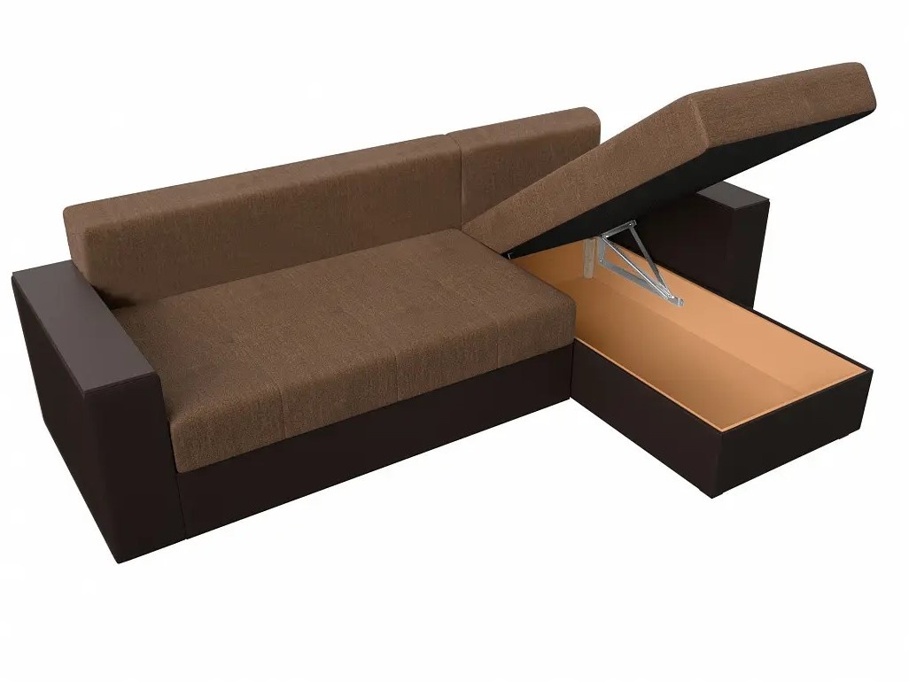 Кутовий диван Дубай (беж+кор, 240х150 см) IMI kdbj-sn-3-21 фото