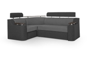 Кутовий диван Невада (Світло-сірий з темно-сірим, 250х182 см) ІМІ knvd-sn-7-14 фото