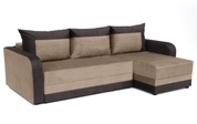 Угловой диван Арден (бежевый + коричневый , 230х150 см) IMI krdn-am-bej-kor фото 2