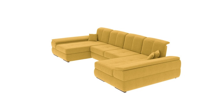 Кутовий диван Денвер П2 (жовтий, 353х170 см) VIKO Меблі dp2j фото