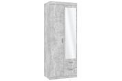 Шкаф Nirex-5 (80 &times; 53,6 &times; 210 см, бетон) ph-shf-sh2-mnk-bt фото