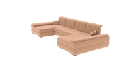 Угловой диван Денвер П2 (персиковый, 353х170 см) dp2p фото