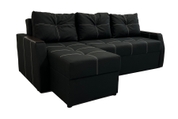 Кутовий диван Марк (Чорний, 224х150 см) ІМІ dmrk-sn-19 фото 4
