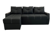 Кутовий диван Марк (Чорний, 224х150 см) ІМІ dmrk-sn-19 фото 2