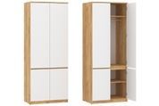 Шкаф Formo-10 (80 &times; 54 &times; 207 см, тахо и белый) ph-shf-ns-shg-th-bl фото