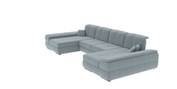 Угловой диван Денвер П2 (серый, 353х170 см) dp2s фото