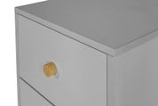 Комод UrbanOak-3 5ШУХ (серая мышка, 40x39x118 см) IMI lkmd-hg3-sr-stp фото 4