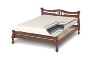 Кровать Шанс с матрасом (Dallas) 180х200 см dlls-teo180x200 фото 1