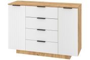 Комод Kelrix (128 &times; 43 &times; 91,5 см, тахо и белый) ph-kmd-k6-th-bl фото