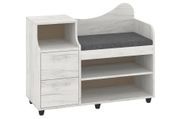 Тумба для обуви Harnex (93 &times; 38 &times; 75 см, крафт и саванна дарк грей) ph-tmb-vz-b2-krft-svn-drg фото