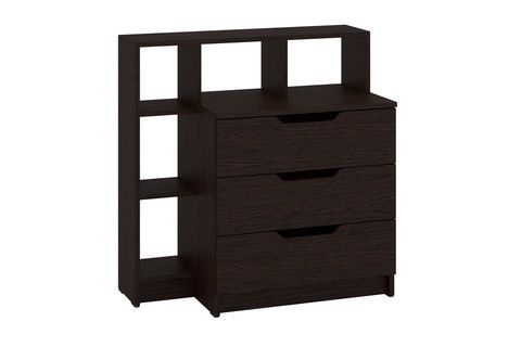 Комод Paragon (80х40х82 см, венге) ph-kmd-k3-5-vng фото