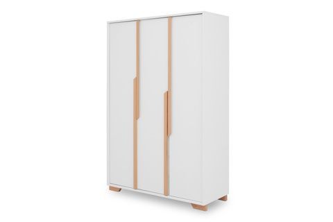 Шкаф Утро-4 (120,2 &times; 47,5 &times; 179,7 см, бело-буковый) vr-sh-stl-1200-bl-bkv фото