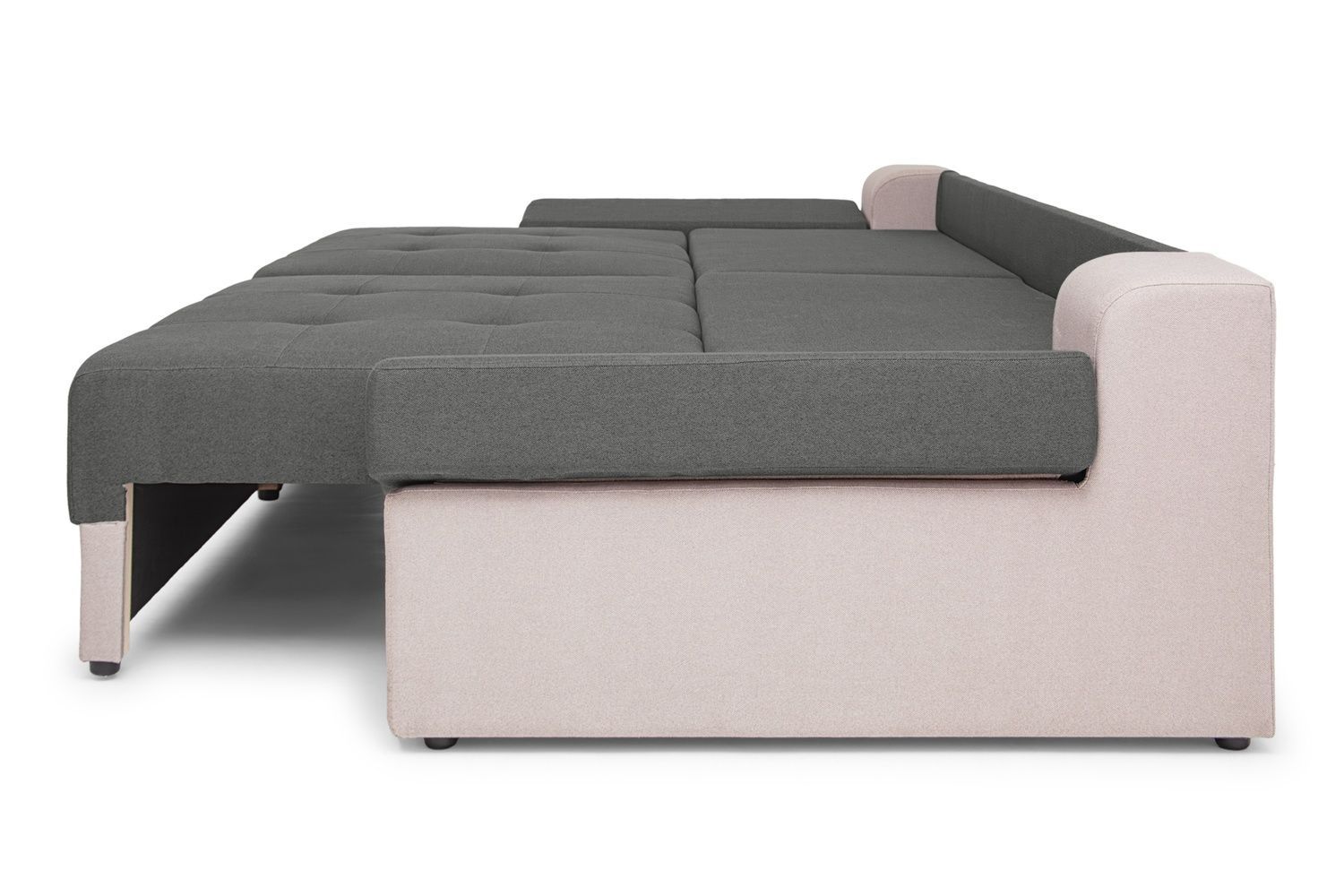 Диван Grande (114 &times; 308 см, серый с бежевым) IMI Premium mpr-d-grnd-bgm-35-33 фото