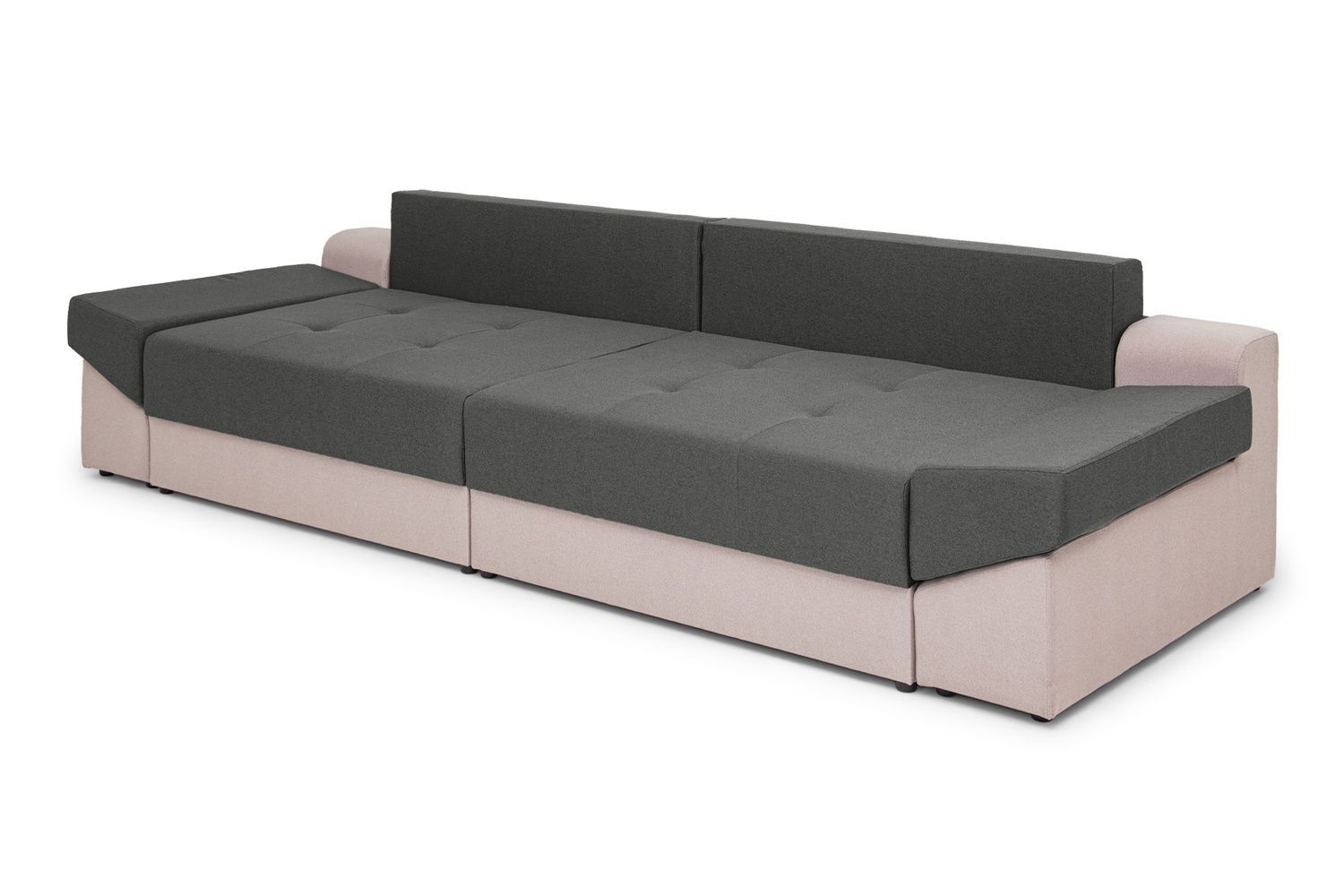 Диван Grande (114 &times; 308 см, серый с бежевым) IMI Premium mpr-d-grnd-bgm-35-33 фото