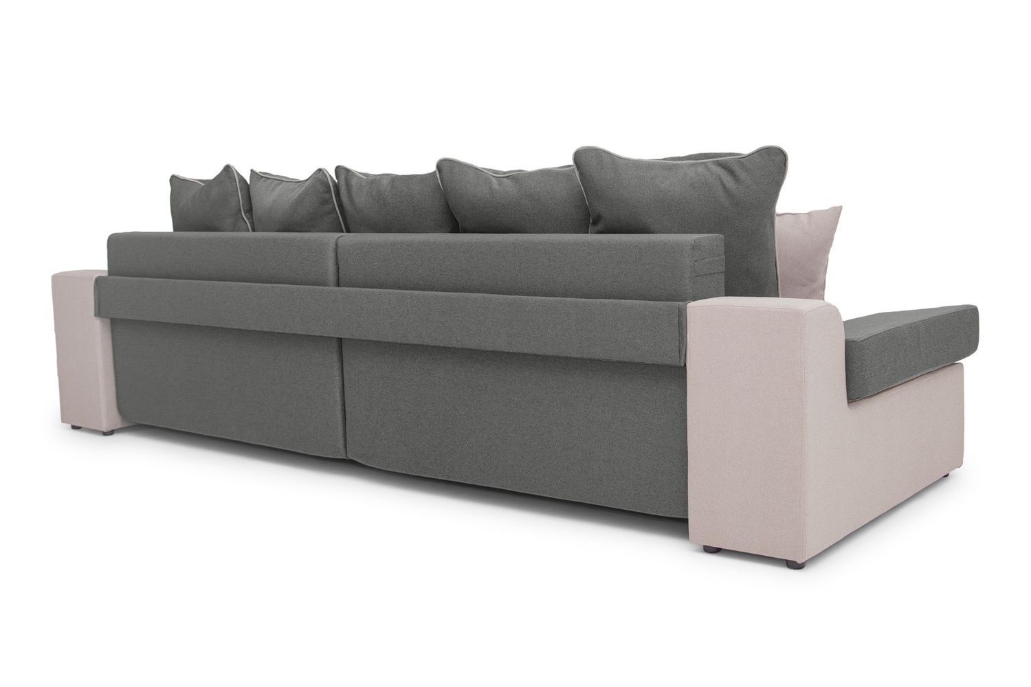 Диван Grande (114 &times; 308 см, серый с бежевым) IMI Premium mpr-d-grnd-bgm-35-33 фото