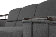 Кутовий диван Меркурій (Сірий, 255х185 см) ІМІ kmrc-sn-8 фото 6