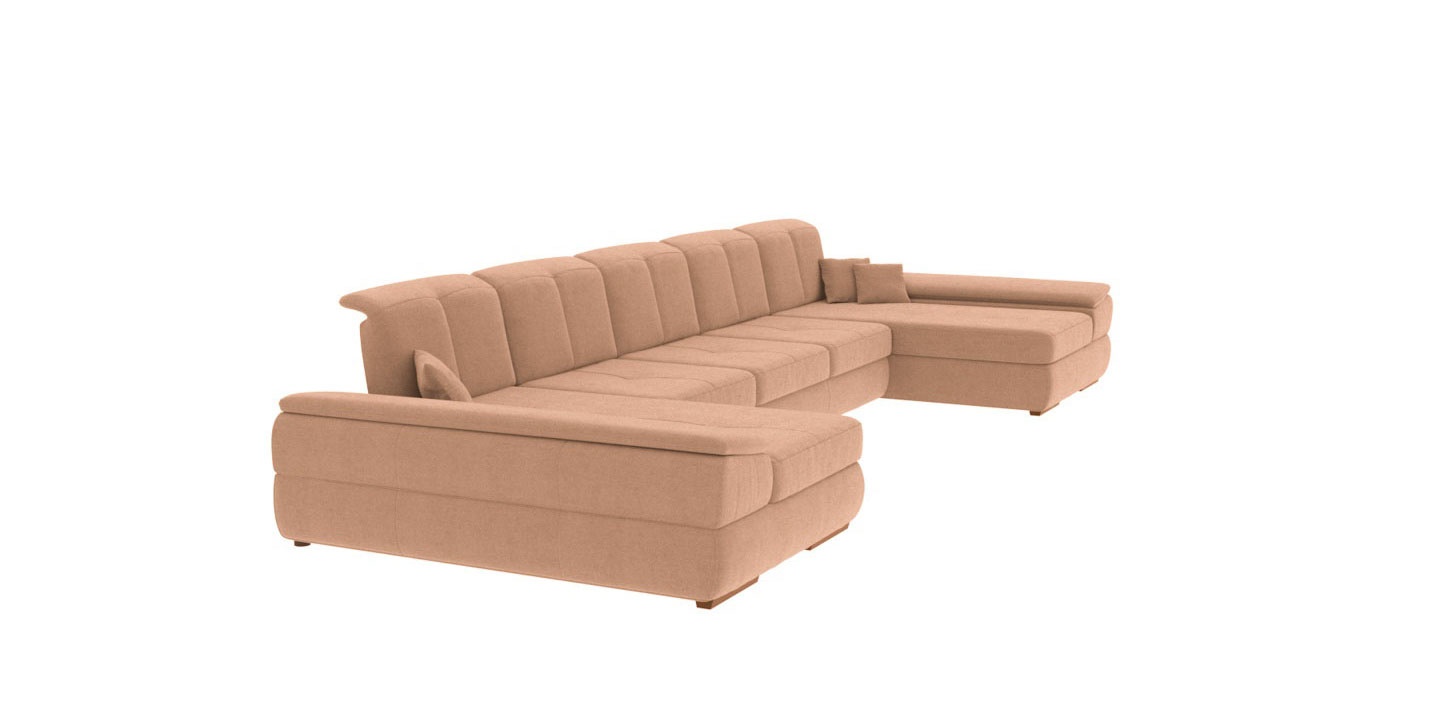 Кутовий диван Денвер П3 (персиковий, 400х170 см) dp3p фото