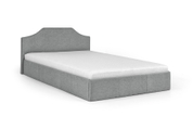 Кровать Моника 160х200 (Светло-серый, ламели, матрас, ниша) lmnk160x200ss фото 1