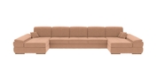 Кутовий диван Денвер П3 (персиковий, 400х170 см) dp3p фото 2