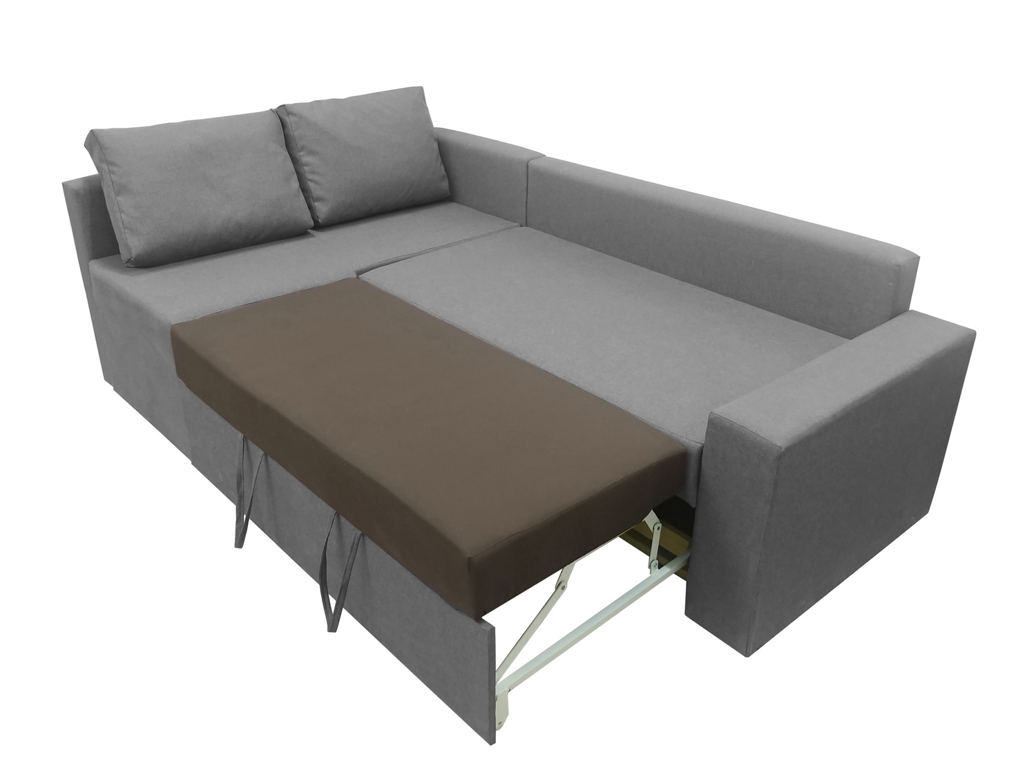 Кутовий диван Маямі (Сірий, 240х150 см) ІМІ kmjm-sn-8 фото