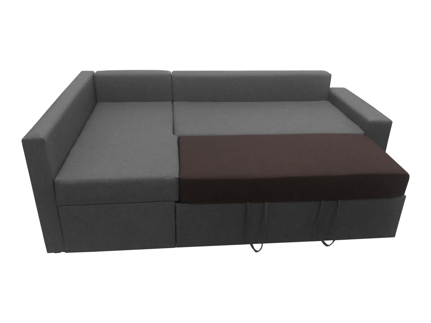 Кутовий диван Маямі (Сірий, 240х150 см) ІМІ kmjm-sn-8 фото