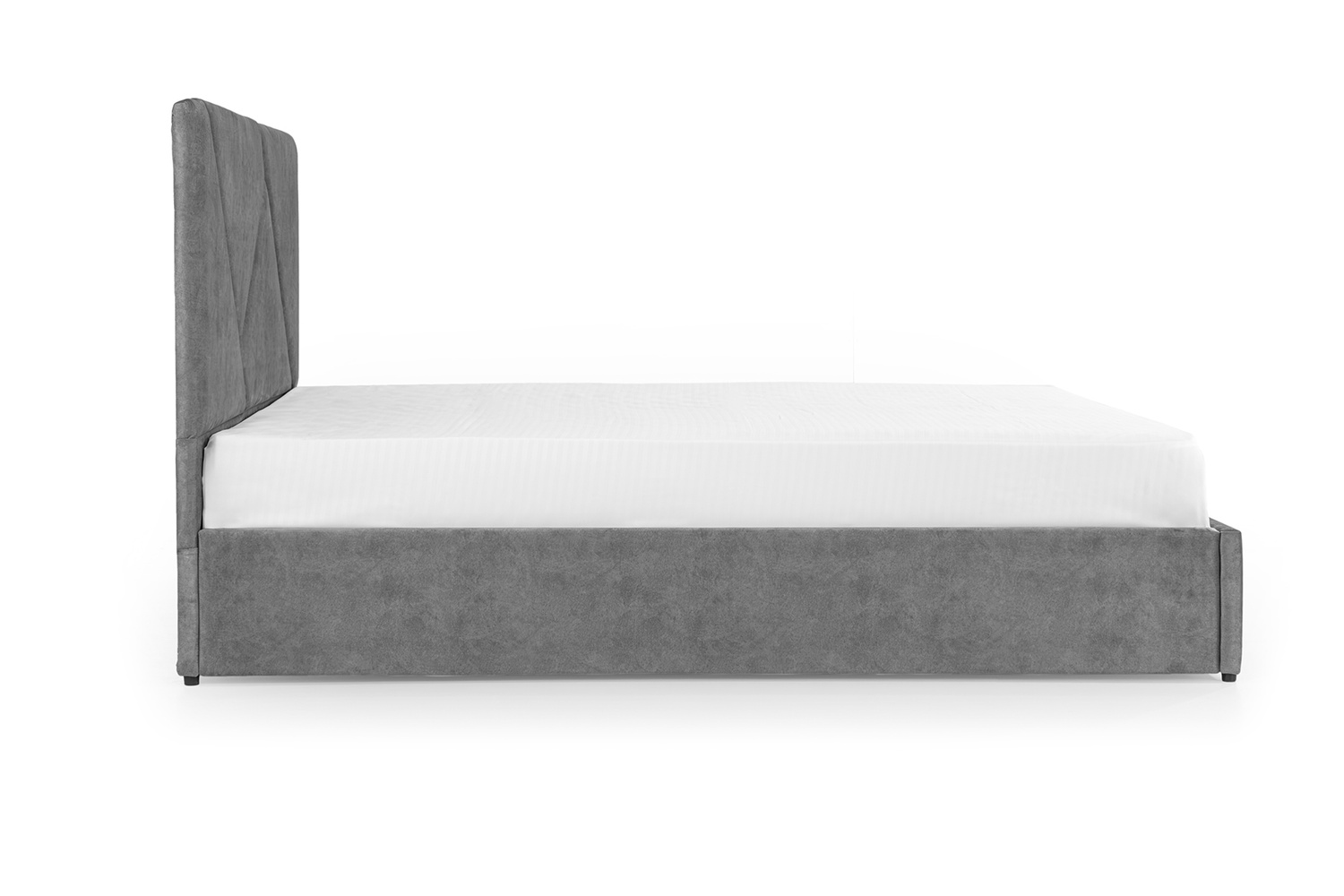 Ліжко Петунія 140х200 (Світло-сірий, ламелі, без підйомного механізму) IMI ptn140x200ssb фото