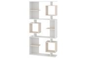 Полка Dorven (90 &times; 25 &times; 178,5 см, белый и кашемир) ph-plc-17a-bl-kshm фото