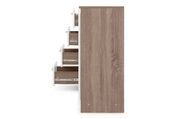Комод Ультімо-12 (116 &times; 38 &times; 88 см, дуб трюфель і білий) md-kmd-k4-2a-db-trfl-bl фото 5