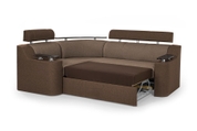 Кутовий диван Невада (бежевий з коричневим, 250х182 см) ІМІ knvd-sn-21-3 фото 3