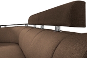 Кутовий диван Невада (бежевий з коричневим, 255х185 см) ІМІ knvd-sn-21-3 фото 6