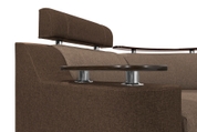 Кутовий диван Невада (бежевий з коричневим, 255х185 см) ІМІ knvd-sn-21-3 фото 5