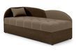 Диван-кровать Волна (198 &times; 80 см, бежевый с коричневым) IMI lkhv-sn-l-21-3 фото