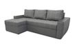 Кутовий диван Наполі (сірий, 240х150 см) IMI
