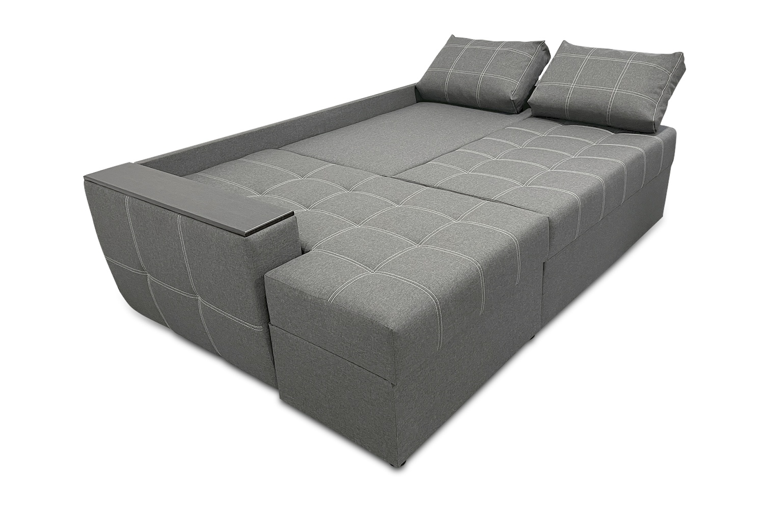 Кутовий диван Наполі (сірий, 240х150 см) IMI knpl-sn-8 фото