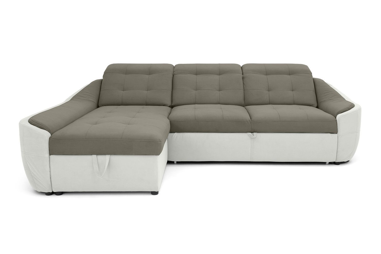 Кутовий диван Спейс АМ (270 &times; 180 см, бежевий з молочним) IMI Premium kspsAM-ll-09-01 фото