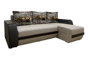 Угловой диван Фуджи 2 (Калифорния 10+савана дк грей 14+нотрдам грей, 242х168 см) IMI kfdj2-cl10-sdg-ng фото