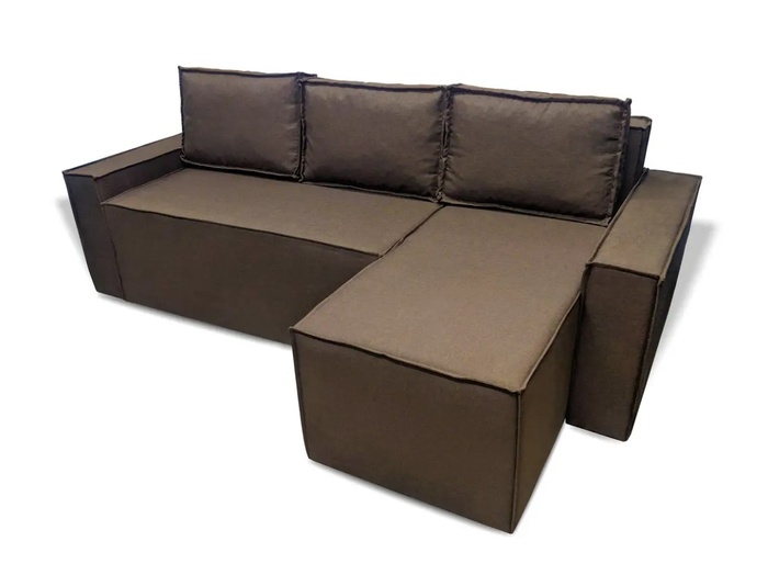 Угловой диван Честер(240х150 см) IMI Коричневый kchs-sn-3 фото