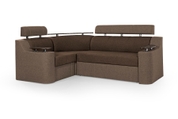 Кутовий диван Невада (Коричневий з бежевим, 250х182 см) IMI knvd-sn-8-21 фото