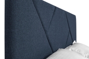 Ліжко з матрацом Цинія 160х200 (Джинс, рогожка, без підйомного механізму) IMI tsnrg-am160x200djb фото 6