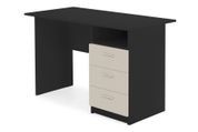 Стіл письмовий Optimo (120х60х75 см, антрацит + кашемір) phtn-bklt-ntc-kshm фото