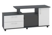 Тумба для TV Otraxon (122 &times; 38 &times; 63 см, антрацит и белый) ph-tmb-tv-tk-ntrc-bl фото
