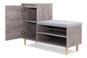 Тумба для взуття з сидінням FrostFeel-10 (шварцвальд і лілі 94, 1000х385х760 мм) ltmb-to10-shvr фото 5