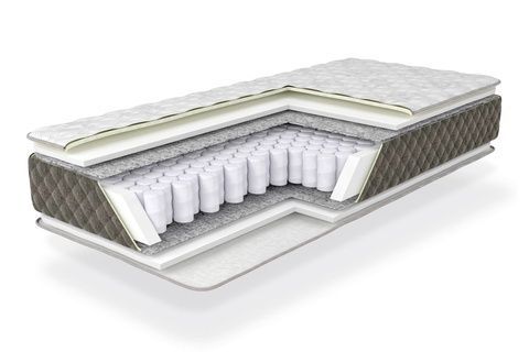 Матрац ортопедичний Елісон (незалежні пружини, Pocket Spring, односпальний, 70 &times; 190 см) Akant elison70x190 фото