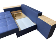 Кутовий диван Доміно (Синій, 245х160 см) ІМІ kbvr-sn-16 фото 6