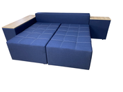 Кутовий диван Доміно (Синій, 245х160 см) ІМІ kbvr-sn-16 фото 4