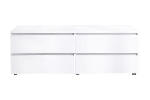 Тумба ТВ Интегрис-5 (140х38х49 см, нимфея альба) vrt-tmb-l-tv-l-nf-lb фото
