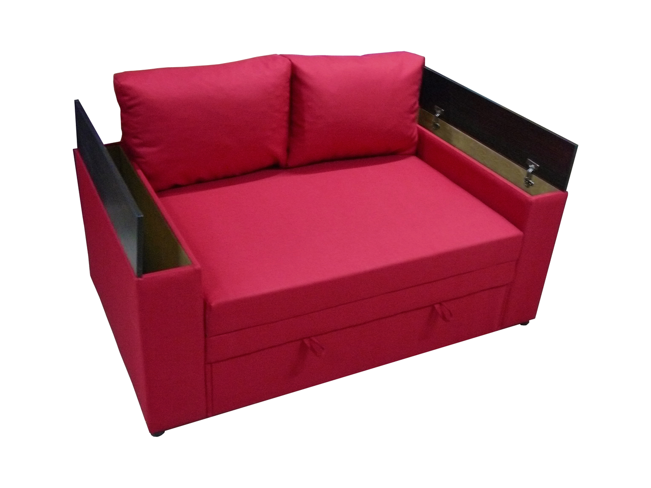 Диван-крісло Кубус 80 (червоний, 120х97 см) IMI dkbs80-sn-27 фото