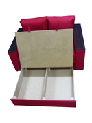 Диван-кресло Кубус 80 (красный, 120х97 см) IMI dkbs80-sn-27 фото 7