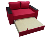 Диван-кресло Кубус 80 (красный, 120х97 см) IMI dkbs80-sn-27 фото 5