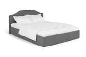 Кровать Моника 160х200 (Серый, ламели, матрас, ниша) lmnk160x200 фото 2